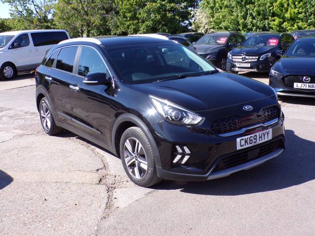 Kia Niro 1.6 GDi Hybrid 2 5dr DCT Estate Petrol / Electric Hybrid Metallic Black