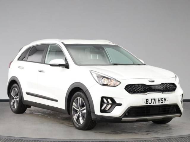 Kia Niro 1.6 GDi Hybrid 2 5dr DCT Estate Petrol / Electric Hybrid Gloss White