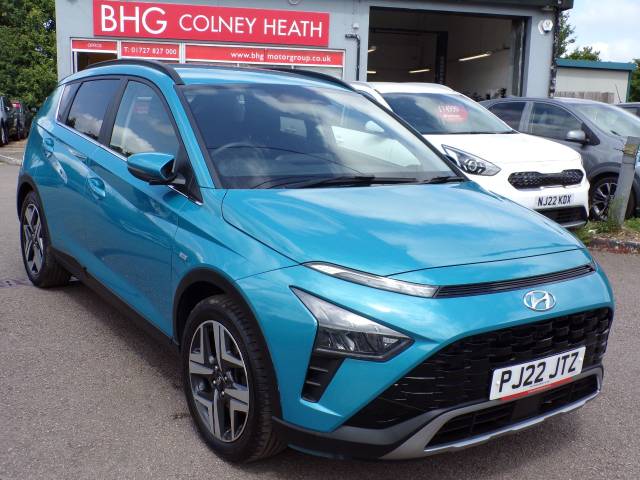 Hyundai Bayon 1.0 TGDi [120] 48V MHEV Premium 5dr DCT Hatchback Petrol Metallic Blue