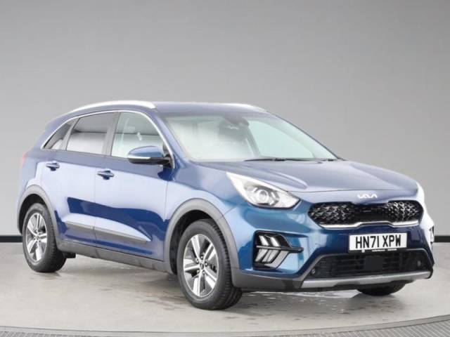 Kia Niro 1.6 GDi Hybrid 2 5dr DCT Estate Petrol / Electric Hybrid Metallic Blue