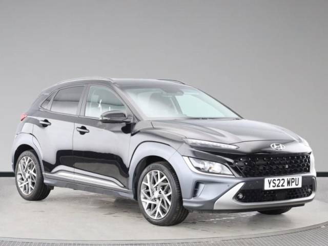 Hyundai Kona 1.6 GDi Hybrid Premium 5dr DCT Hatchback Petrol / Electric Hybrid Metallic Black