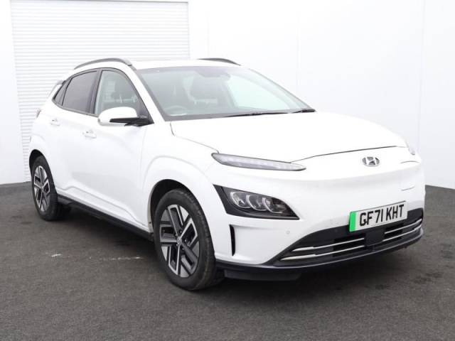 Hyundai Kona 0.0 150kW Ultimate 64kWh 5dr Auto Hatchback Electric Gloss White