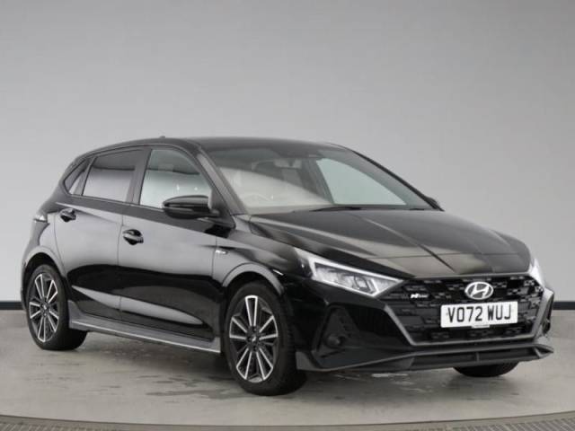 Hyundai i20 1.0T GDi 48V MHD 120 N Line 5dr DCT Hatchback Petrol Metallic Black