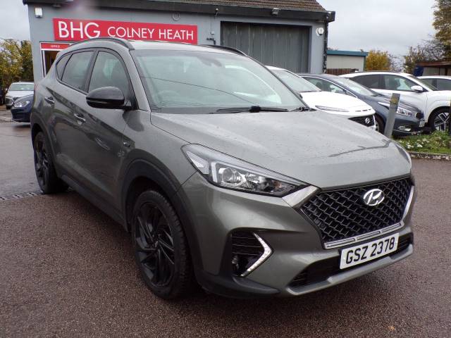 Hyundai TUCSON 1.6 TGDi 177 N Line 5dr 2WD DCT Estate Petrol Metallic Grey