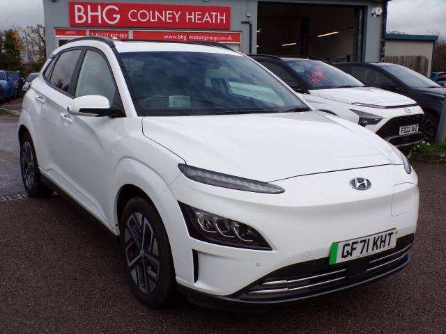 Hyundai KONA 0.0 150kW Ultimate 64kWh 5dr Auto Hatchback Electric Gloss White