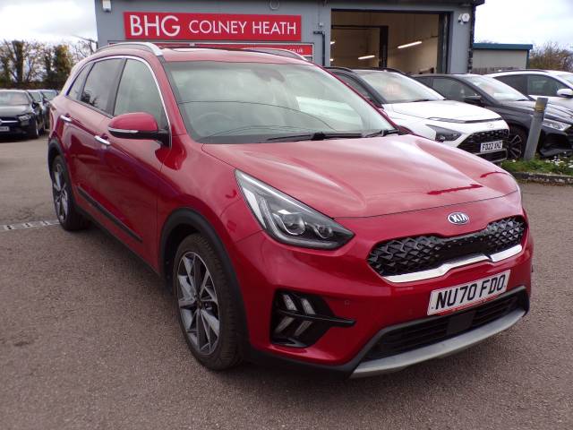 Kia Niro 1.6 GDi Hybrid 4 5dr DCT Estate Petrol / Electric Hybrid Metallic Red