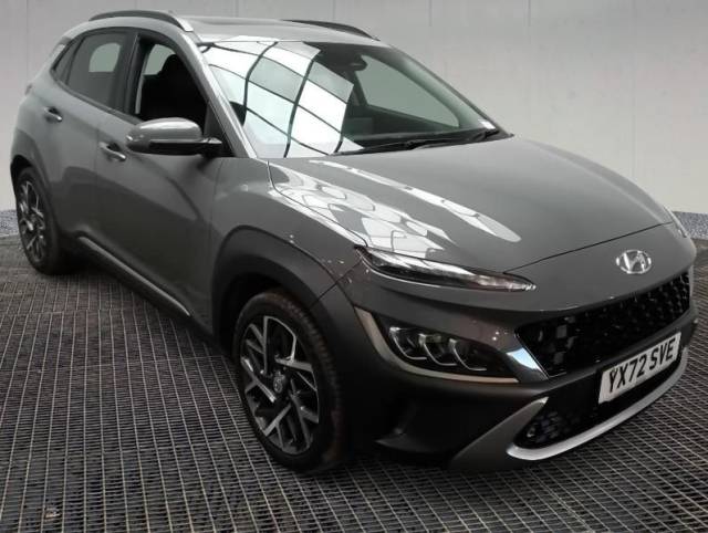 Hyundai KONA 1.6 GDi Hybrid Ultimate 5dr DCT Hatchback Petrol / Electric Hybrid Metallic Grey