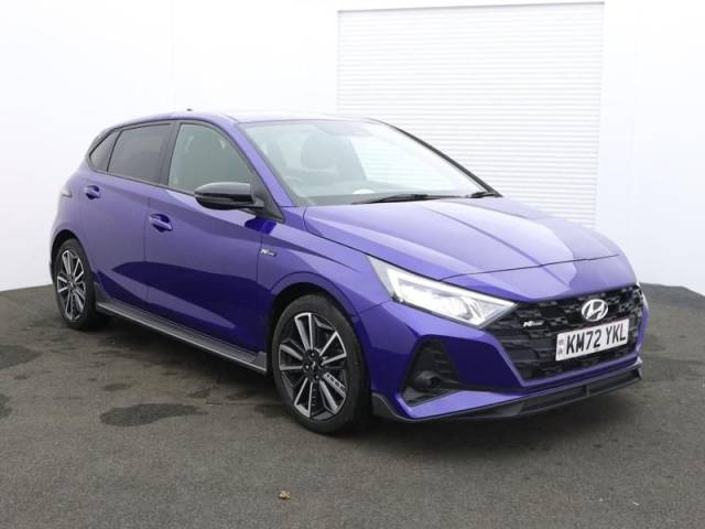Hyundai i20 1.0T GDi 48V MHD 120 N Line 5dr DCT Hatchback Petrol Metallic Blue
