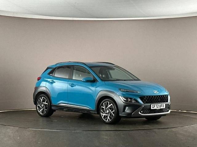 Hyundai KONA 1.6 GDi Hybrid Premium 5dr DCT Hatchback Petrol / Electric Hybrid Metallic Blue