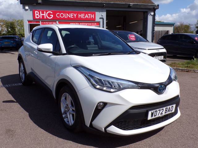 Toyota C-HR 1.8 Hybrid Icon 5dr CVT Hatchback Petrol / Electric Hybrid Pearl White