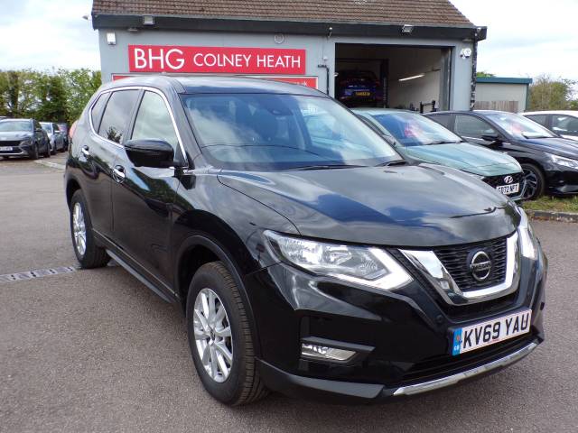 Nissan X Trail 1.3 DiG-T Acenta Premium 5dr [7 Seat] DCT Estate Petrol Metallic Black