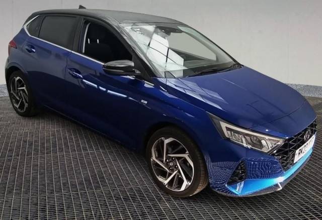 Hyundai i20 1.0T GDi 48V MHD Ultimate 5dr DCT Hatchback Petrol Metallic Blue