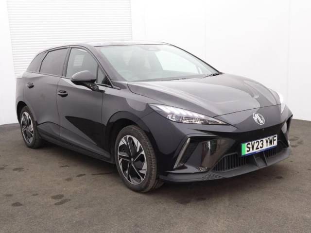 MG Motor UK Mg4 0.0 150kW Trophy EV Long Range 64kWh 5dr Auto Hatchback Electric Metallic Black