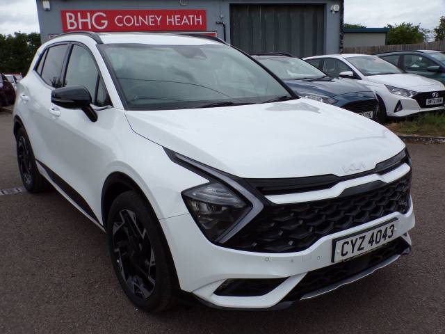 Kia Sportage 1.6T GDi 48V ISG GT-Line 5dr DCT Estate Petrol Pearl White