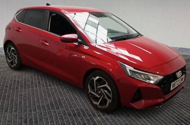 Hyundai i20 1.0T GDi 48V MHD Premium 5dr DCT Hatchback Petrol Metallic Red
