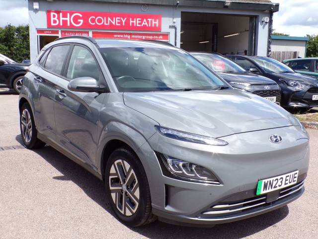 Hyundai KONA 0.0 150kW Premium 64kWh 5dr Auto Hatchback Electric Metallic Grey