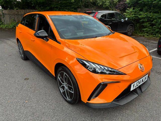 MG Motor UK Mg4 0.0 150kW Trophy EV Long Range 64kWh 5dr Auto Hatchback Electric Volcanic Orange Pearl