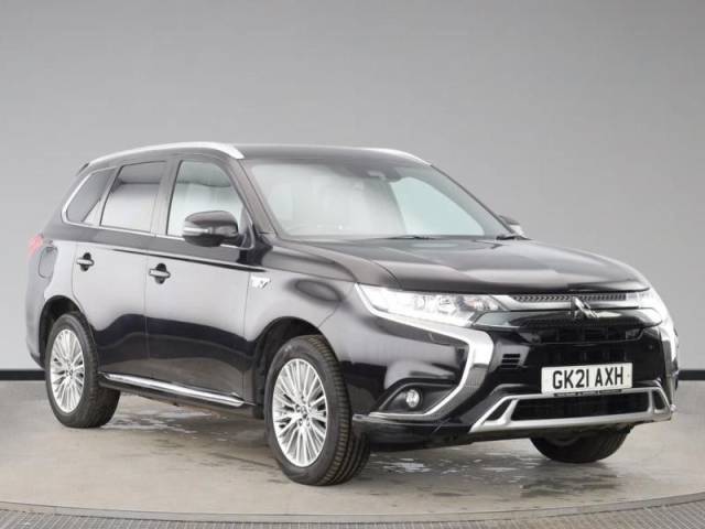 Mitsubishi Outlander 2.4 PHEV Dynamic Safety 5dr Auto Estate Petrol / Electric Hybrid Metallic Black