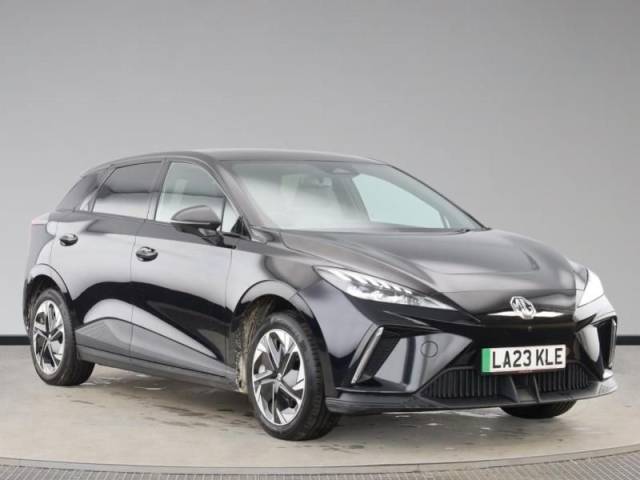MG Motor UK Mg4 0.0 150kW Trophy EV Long Range 64kWh 5dr Auto Hatchback Electric Metallic Black