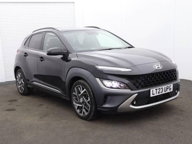 Hyundai KONA 1.6 GDi Hybrid Ultimate 5dr DCT Hatchback Petrol / Electric Hybrid Metallic Black