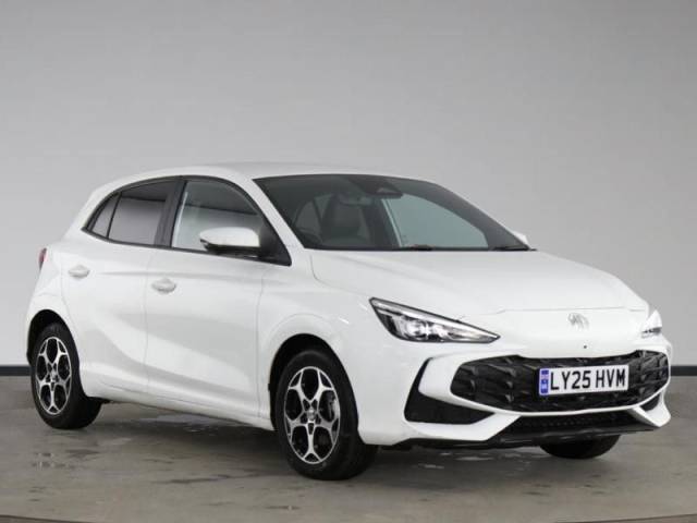 MG Motor UK MG3 1.5 Hybrid Trophy 5dr Auto Hatchback Petrol / Electric Hybrid Arctic White