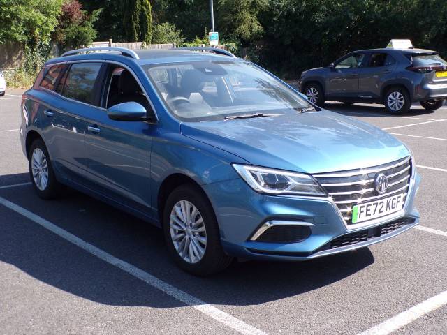 MG Motor UK MG5 0.0 115kW Exclusive EV 61kWh 5dr Auto Estate Electric Metallic Blue