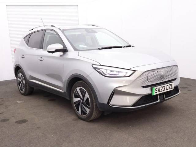 MG Motor UK ZS 0.0 115kW Trophy EV Long Range 73kWh 5dr Auto Hatchback Electric Metallic Silver