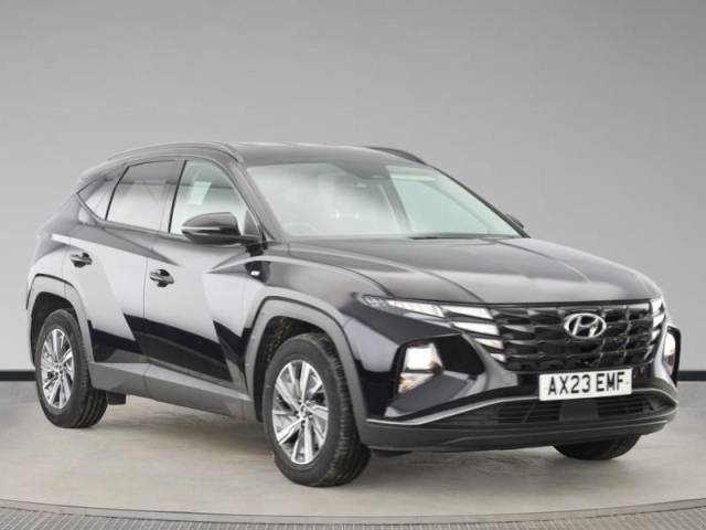 Hyundai TUCSON 1.6 TGDi 48V MHD SE Connect 5dr 2WD DCT Estate Petrol Metallic Black