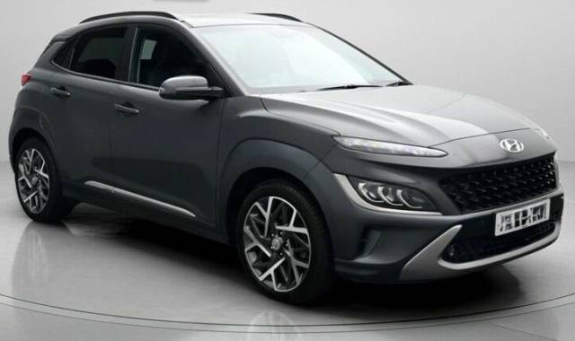 Hyundai KONA 1.6 GDi Hybrid Ultimate 5dr DCT Hatchback Petrol / Electric Hybrid Metallic Grey