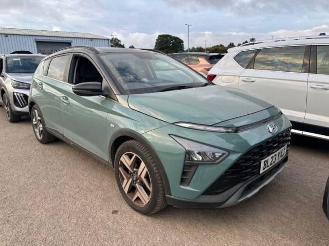 Hyundai BAYON 1.0 TGDi 48V MHEV Ultimate 5dr DCT Hatchback Petrol Metallic Green