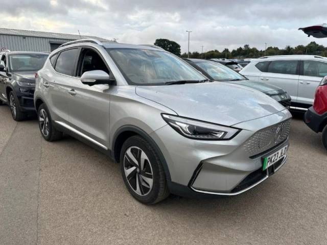 MG Motor UK ZS 0.0 115kW Trophy EV Long Range 73kWh 5dr Auto Hatchback Electric Metallic Silver