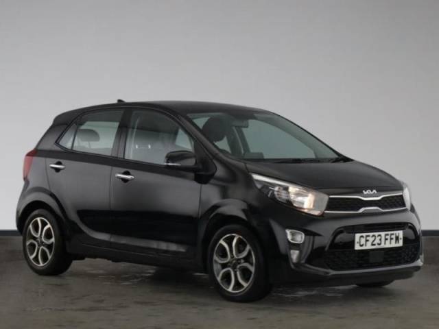 Kia Picanto 1.0 3 5dr Auto [4 seats] Hatchback Petrol Metallic Black