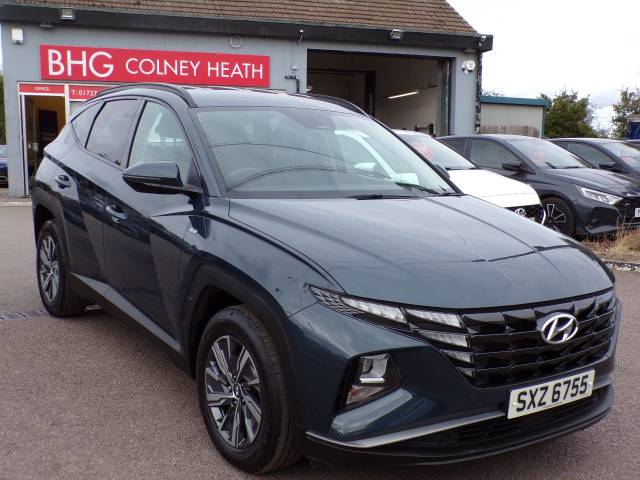 Hyundai TUCSON 1.6 TGDi 48V MHD SE Connect 5dr 2WD DCT Estate Petrol Metallic Blue