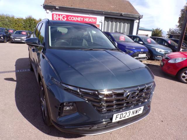 Hyundai TUCSON 1.6 TGDi Plug-in Hybrid Ultimate 5dr 4WD Auto Estate Petrol / Electric Hybrid Metallic Blue