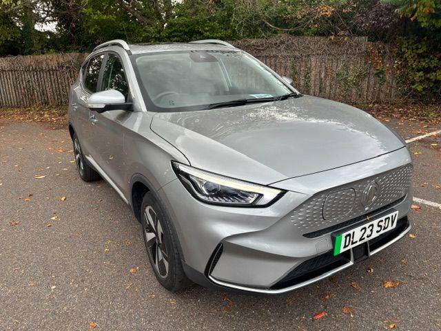 MG Motor UK ZS 0.0 130kW Trophy EV 51kWh 5dr Auto Hatchback Electric Metallic Silver