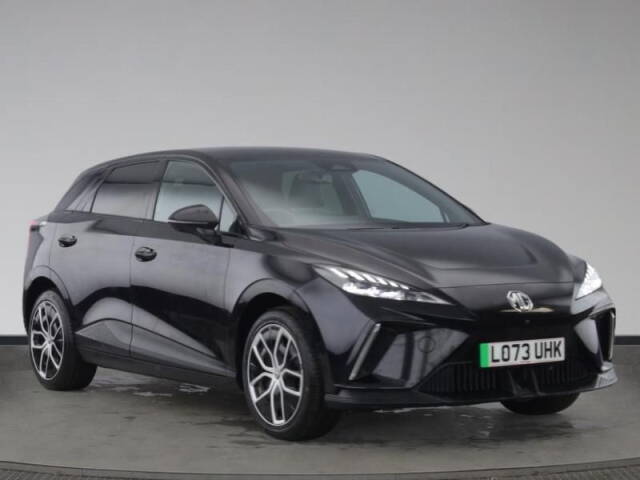 MG Motor UK Mg4 0.0 150kW Trophy EV Long Range 64kWh 5dr Auto Hatchback Electric Metallic Black