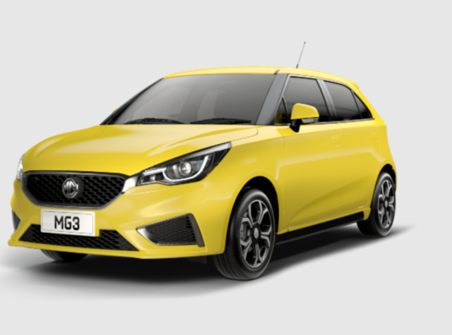 MG MOTOR UK MG3 Motability Offer